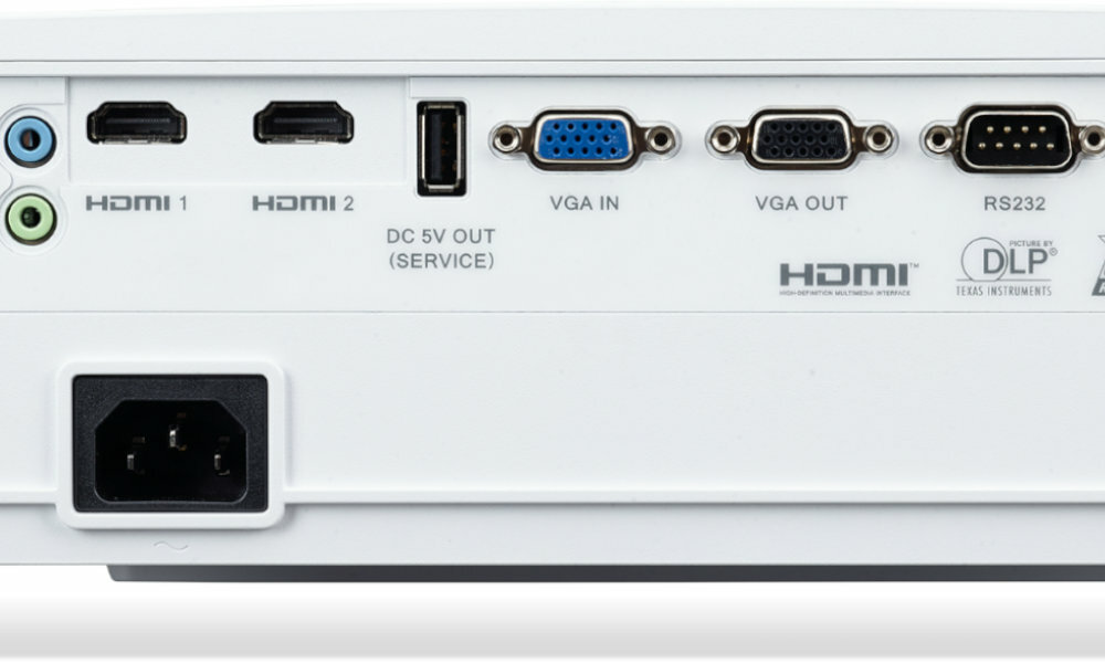 Projektor ACER H6542BD zlacza