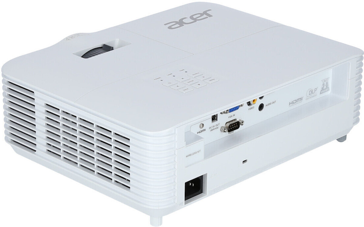 Projektor ACER H5386BDi złącza porty łączność