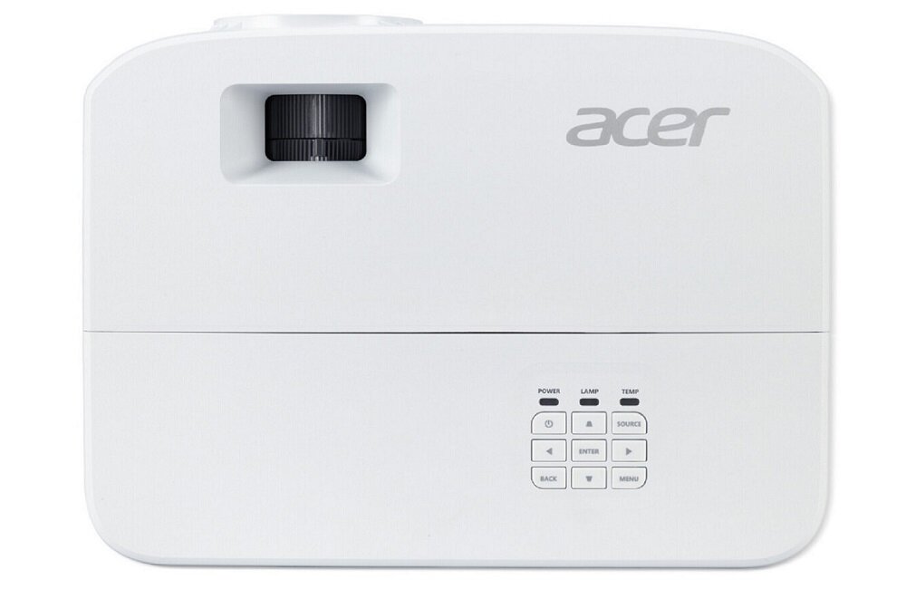 Projektor ACER P1257I Wysokiej klasy projektor jest odpowiedni do każdego biura Wyświetlane za jego pomocą prezentacje zachwycają żywymi barwami