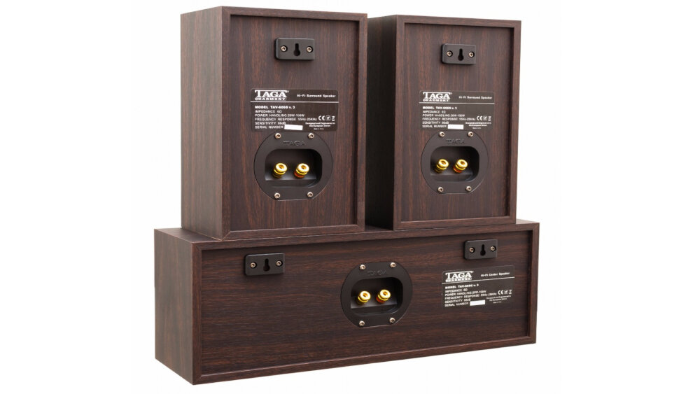 Kino domowe PIONEER VSX-934B + TAGA TAV-606  - konstrukcja