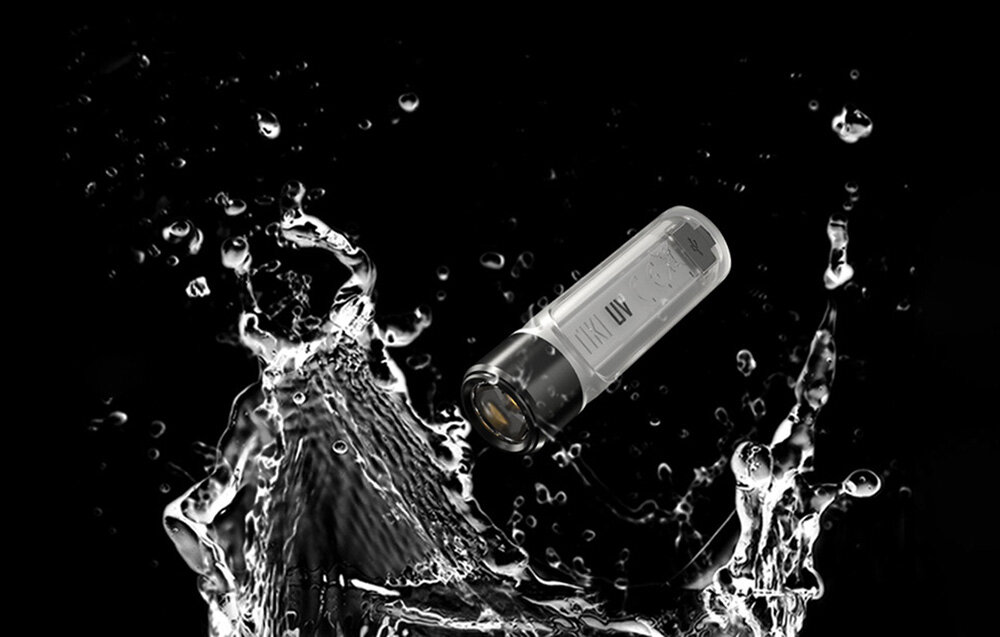 Latarka NITECORE Tiki UV wykonanie tworzywo odpornosc