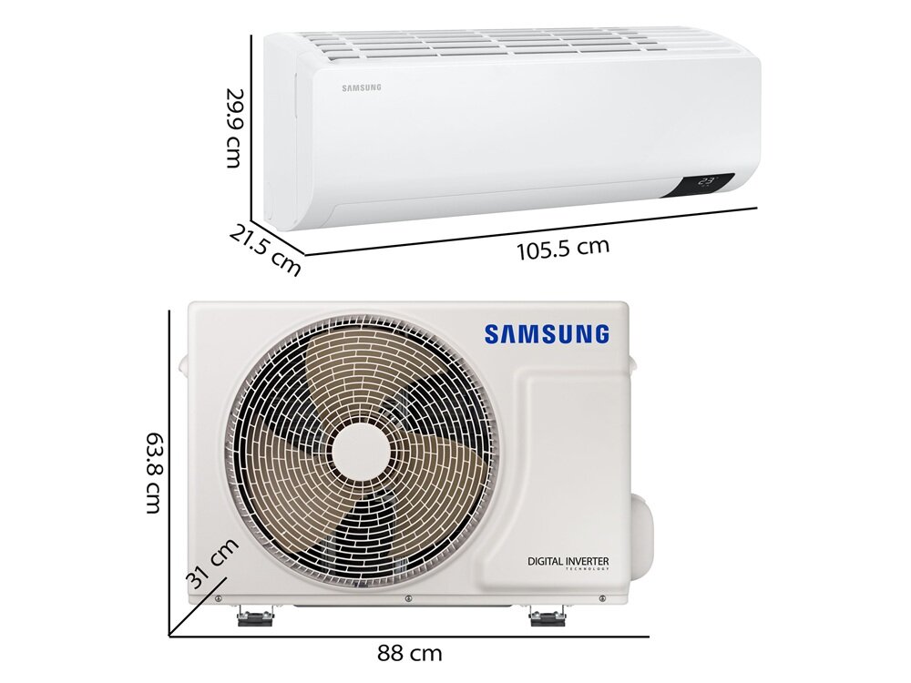 Klimatyzator SAMSUNG Split Luzon AR18TXHZAWKN-EU