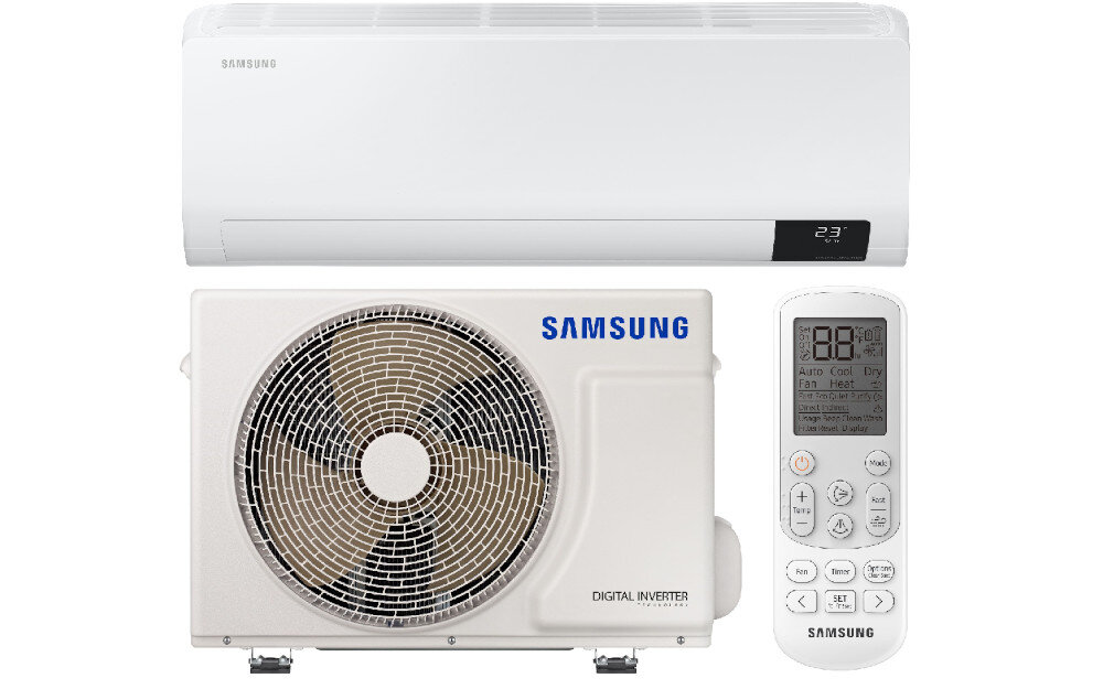 Klimatyzator SAMSUNG Split Luzon AR24TXHZAWKN-EU skuteczne obniżanie temperatury, stabilne warunki, minimalistyczna forma