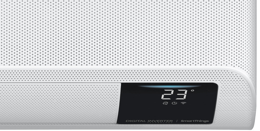 Klimatyzator SAMSUNG Split WindFree Pure 1.0 AR12AXKAAWKN-EU tryb oszczędzania energii, mniejsze zuzycie prądu, efektywna praca, kontrola nad rachunkami