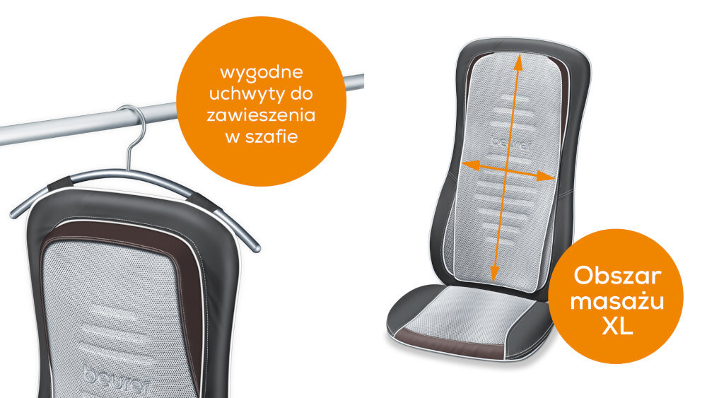 Mata masująca BEURER MG 315 opis wyglad ogolny