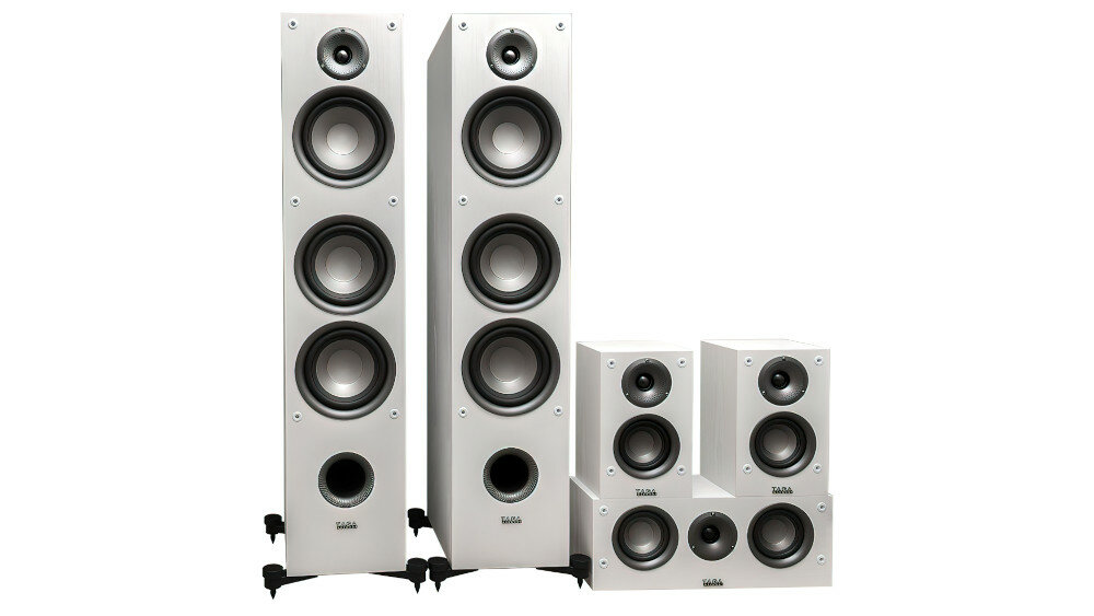 Kino domowe ONKYO TX-NR696B + TAGA TAV-607 - kolumny