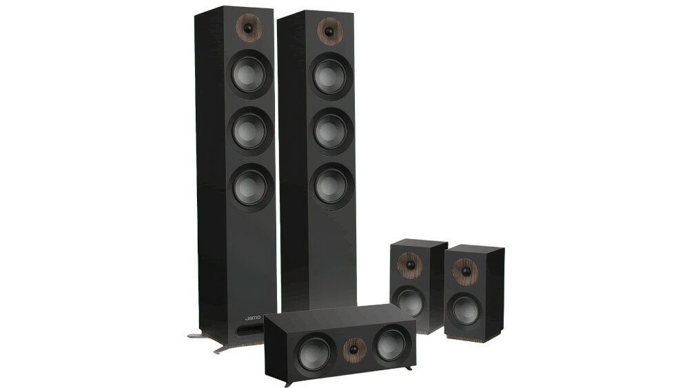 Kino domowe ONKYO TX-NR696B + JAMO S-809 HCS 5.0 - kolumny