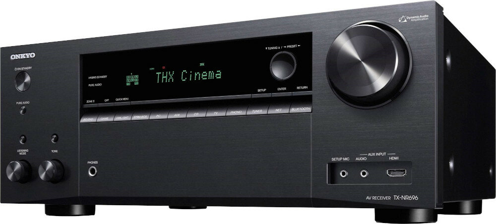 Kino domowe ONKYO TX-NR696B + JAMO S-809 HCS 5.0 - radio