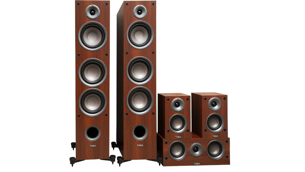 Kino domowe ONKYO TX-NR696B + TAGA TAV-607  - kolumny