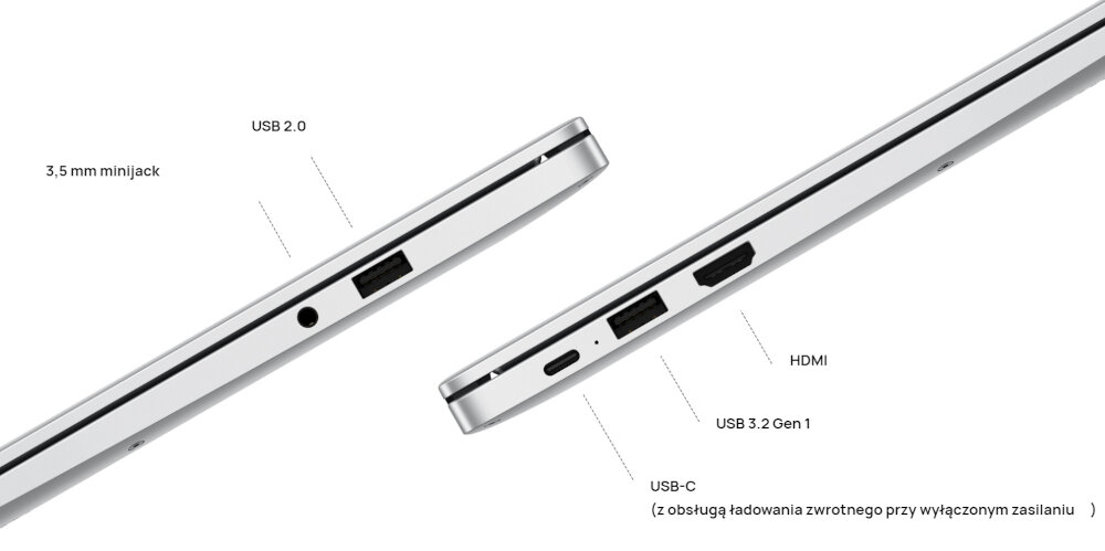 Laptop HUAWEI MateBook D14 - USB-C USB