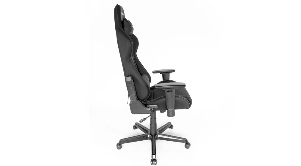 Fotel DXRACER Seria Formula OH/F08/N Czarny podlokietniki konstrukcja