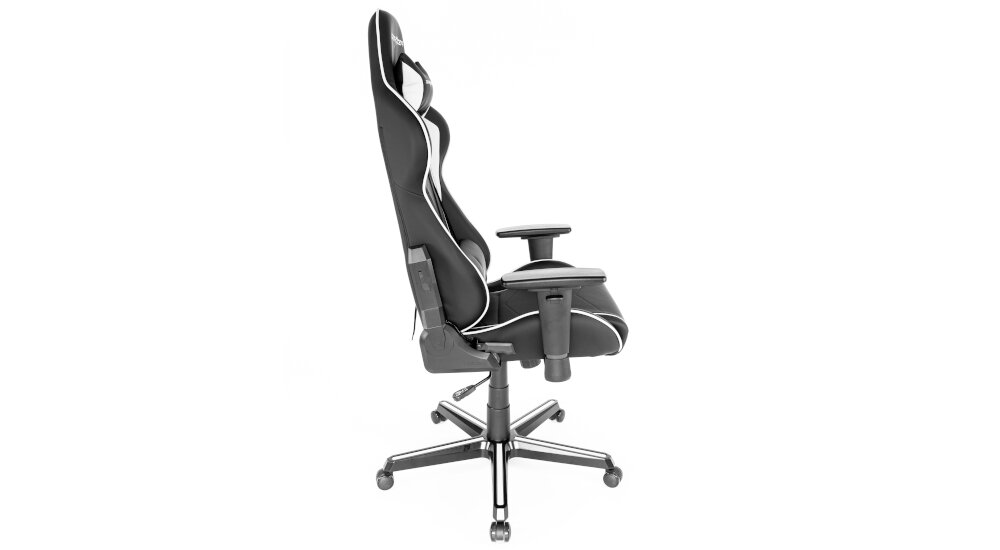 Fotel DXRACER Seria Formula OH/F08/NE Czarno-zielony podlokietniki konstrukcja