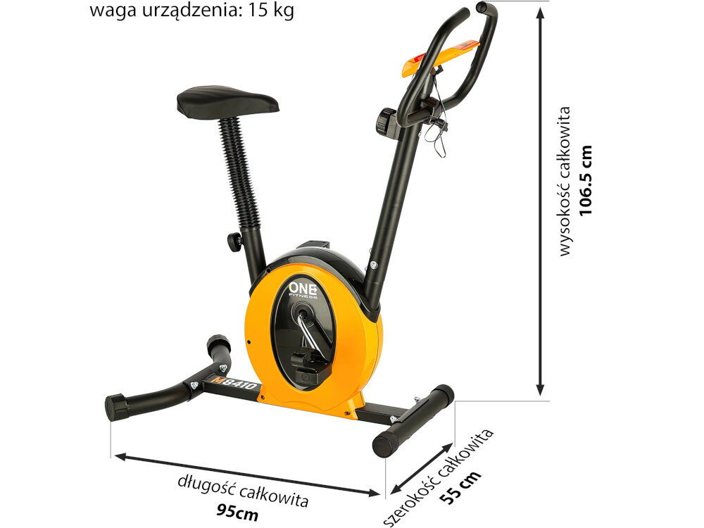 Rower magnetyczny ONE FITNESS M8410 opakowanie zawartosc