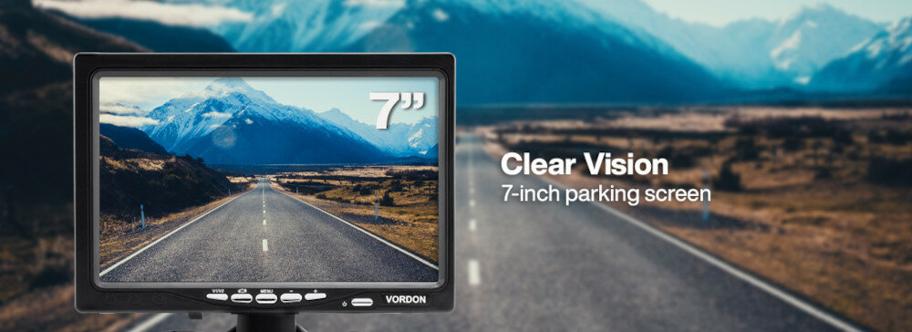 Kamera cofania VORDON VRC-310  - ekran