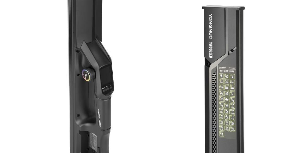 Lampa LED YONGNUO YN660LED barwa jasność zasilanie bateria montaż aparat zdjęcia filmy obsługa regulacja waga led wymiary