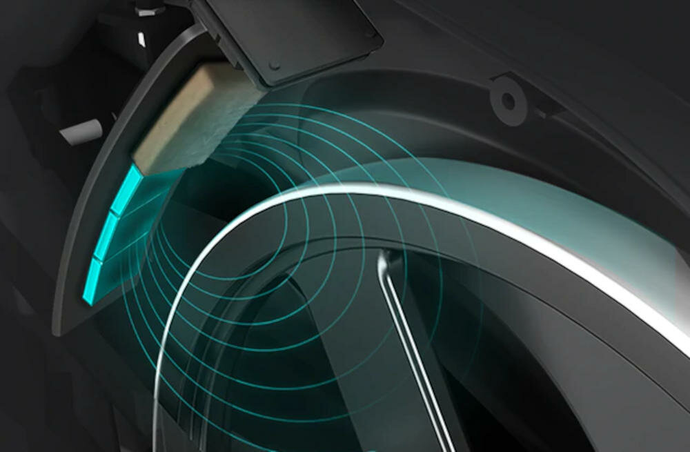 OVICXQ system konstrukcja koło zamachowe elektromagnes komputer praca siła