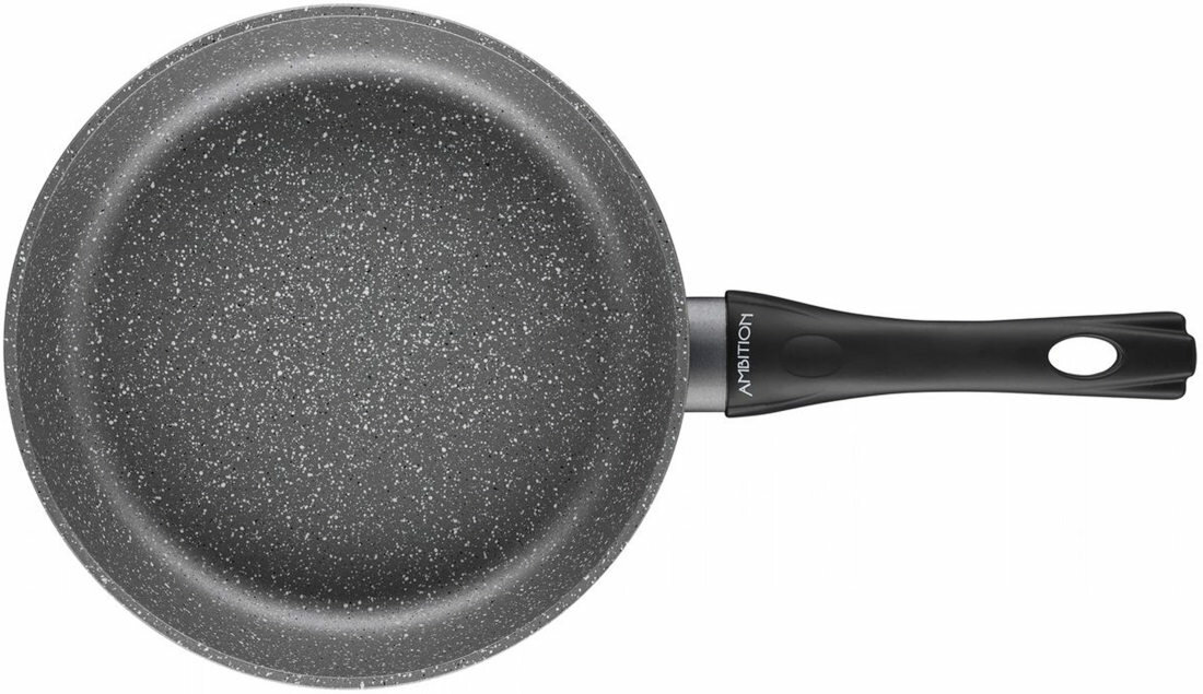 Patelnia AMBITION Magnat Stone 22857 24 cm szybkie i rownomierne nagrzewanie wykonanie do wszystkich rodzajow kuchenek