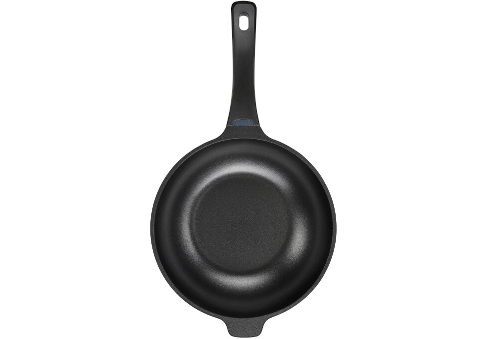 Patelnia wok AMBITION Ultimo 30 cm mozliwosc mycia w zmywarce uzywanie w piekarniku temperatura
