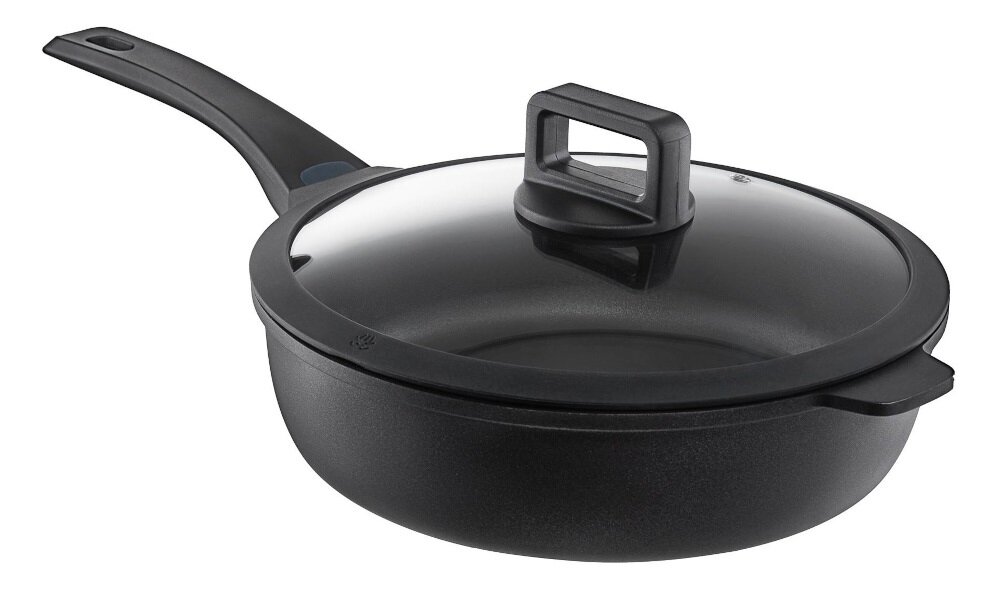 Patelnia wok AMBITION Ultimo 30 cm do uzytkowania na wszystkich typach kuchenek wykonanie wygodne uchwyty grube dno