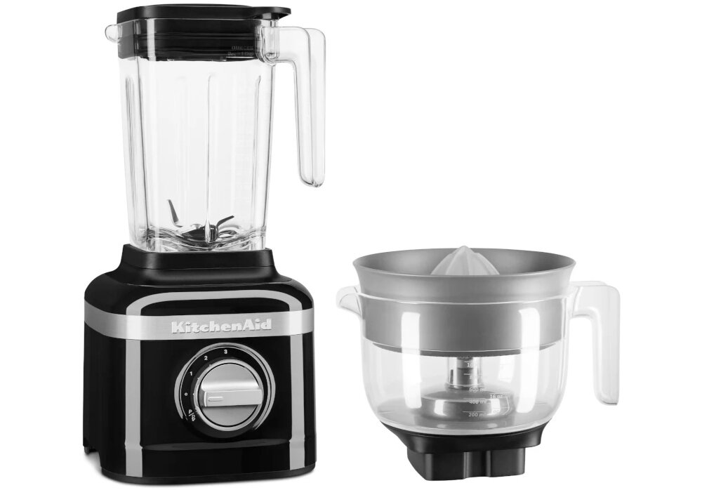 Blender kielichowy KITCHENAID KA K150 ER + CP Czarny zestaw akcesoria komplet wyposazenie