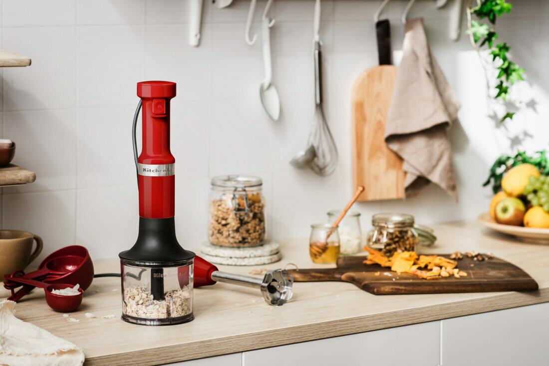 Blender KITCHENAID 5KHBV83EER Mini rozdrabniacz wyposazenie