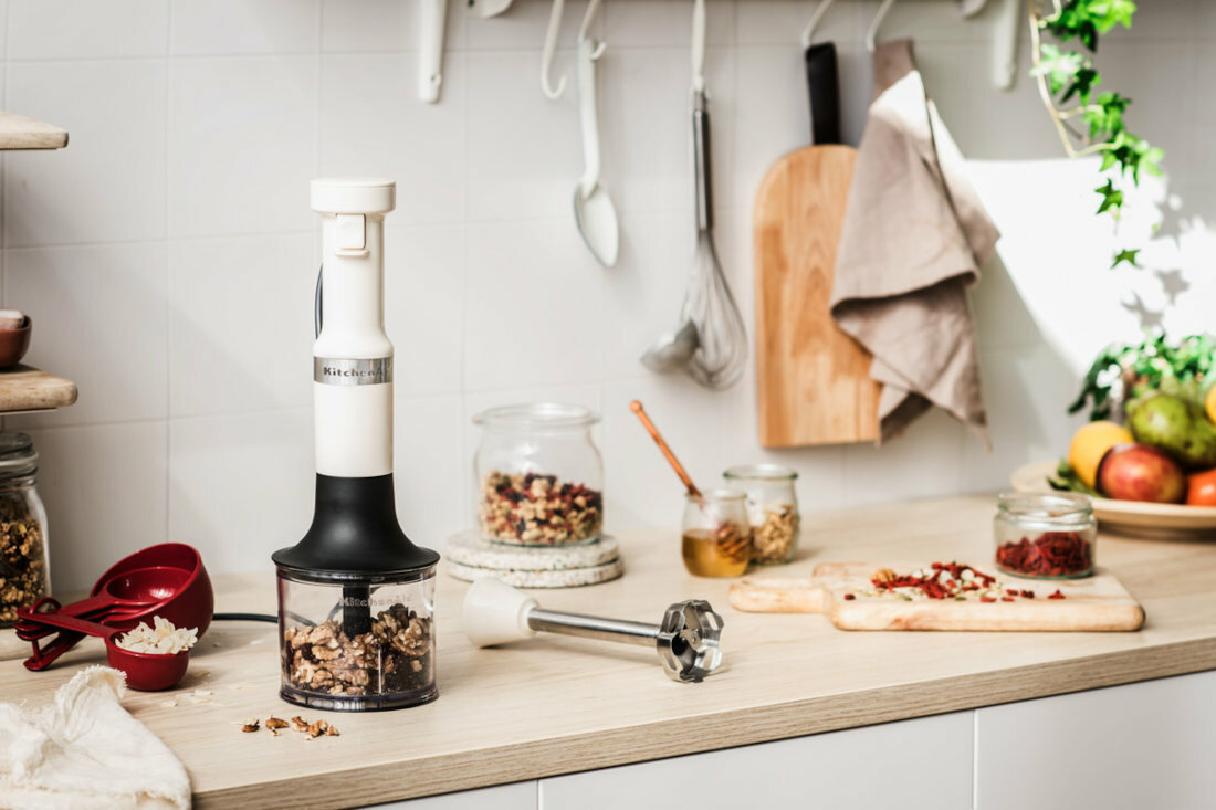 Blender KITCHENAID 5KHBV83EAC 4 ostrza ze stali szlachetnej