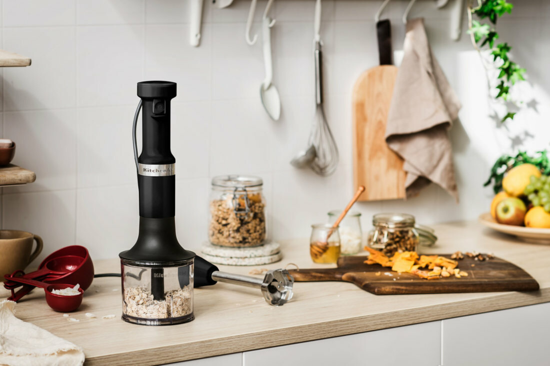 Blender KITCHENAID 5KHBV83EDG Mini rozdrabniacz wyposazenie