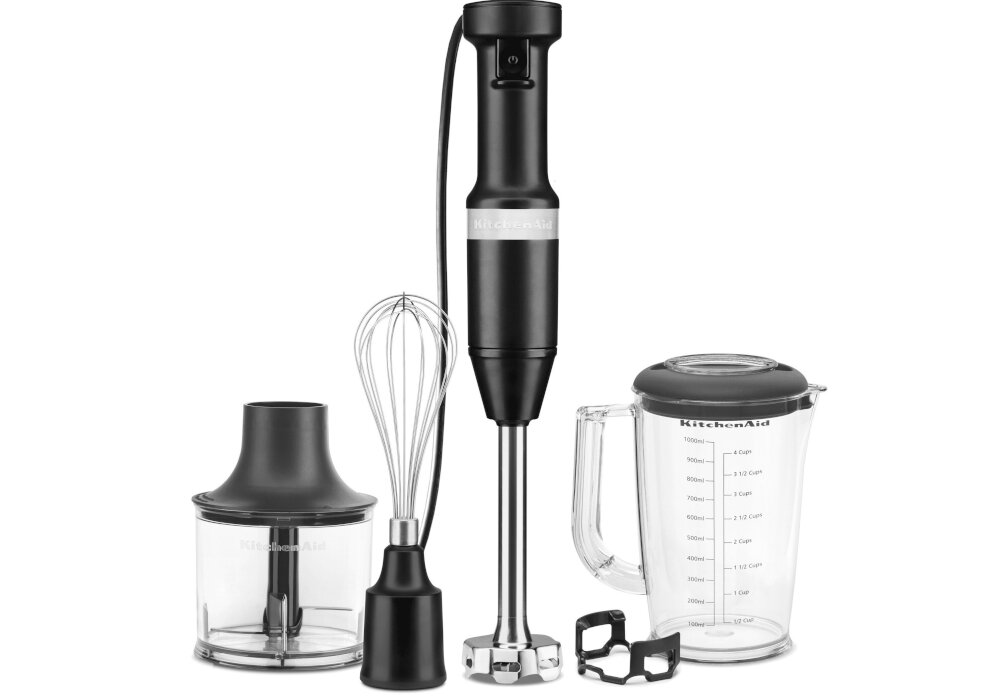 Blender KITCHENAID 5KHBV83EBM zestaw akcesoria komplet wyposazenie