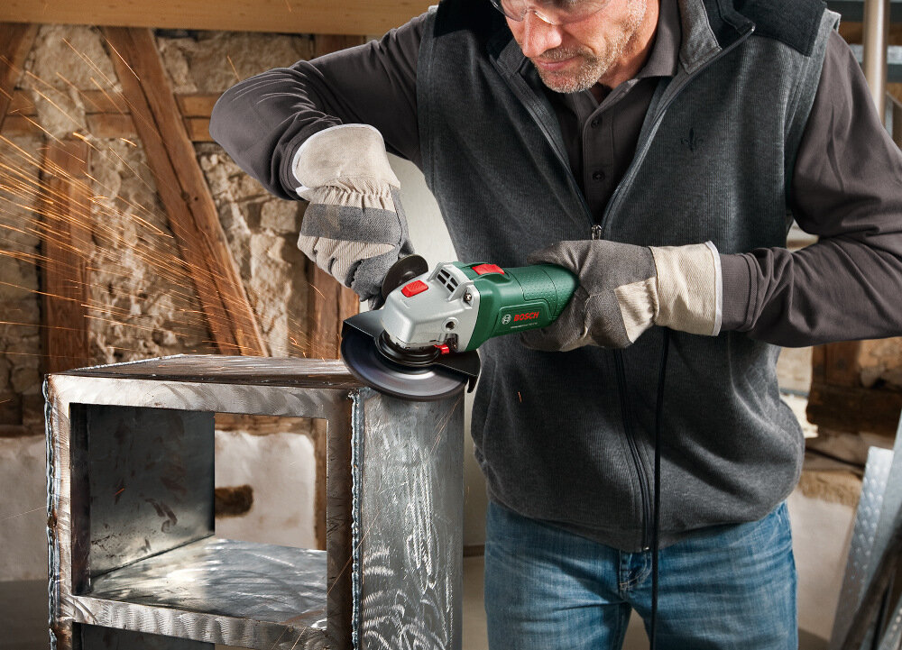 Szlifierka kątowa BOSCH PWS 750-125 06033A240D system odprowadzania pylu Dust Protection