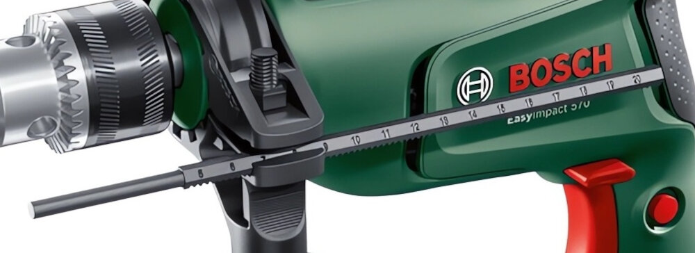 Wiertarka udarowa BOSCH EasyImpact 570 ogranicznik głębokości wiercenia