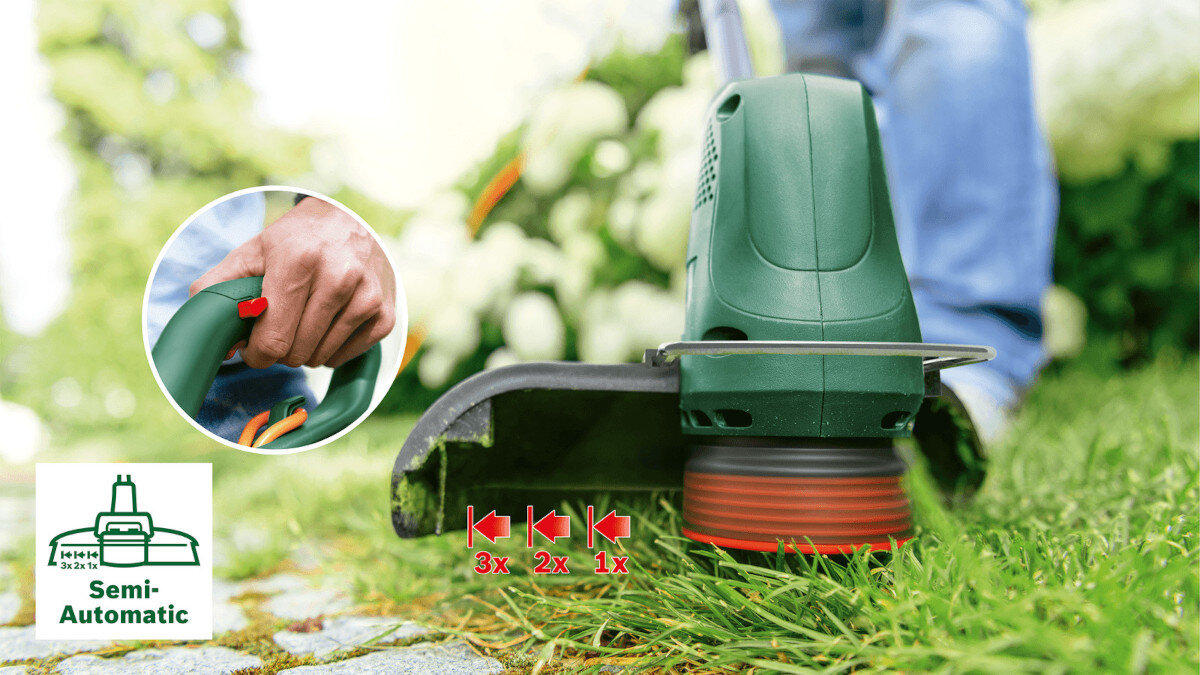 Podkaszarka akumulatorowa BOSCH EasyGrassCut 18V-26 06008C1H01 zylka regulacja