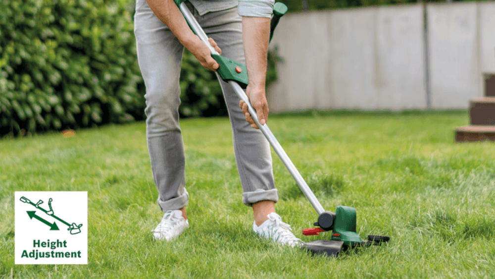 BOSCH funkcja regulacja przycisk wysokość urządzenie wzrost przyjemność