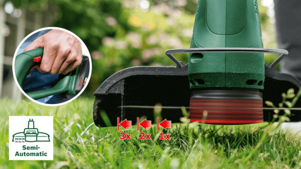 Podkaszarka akumulatorowa BOSCH EasyGrassCut 18V-26 06008C1C04 zylka regulacja