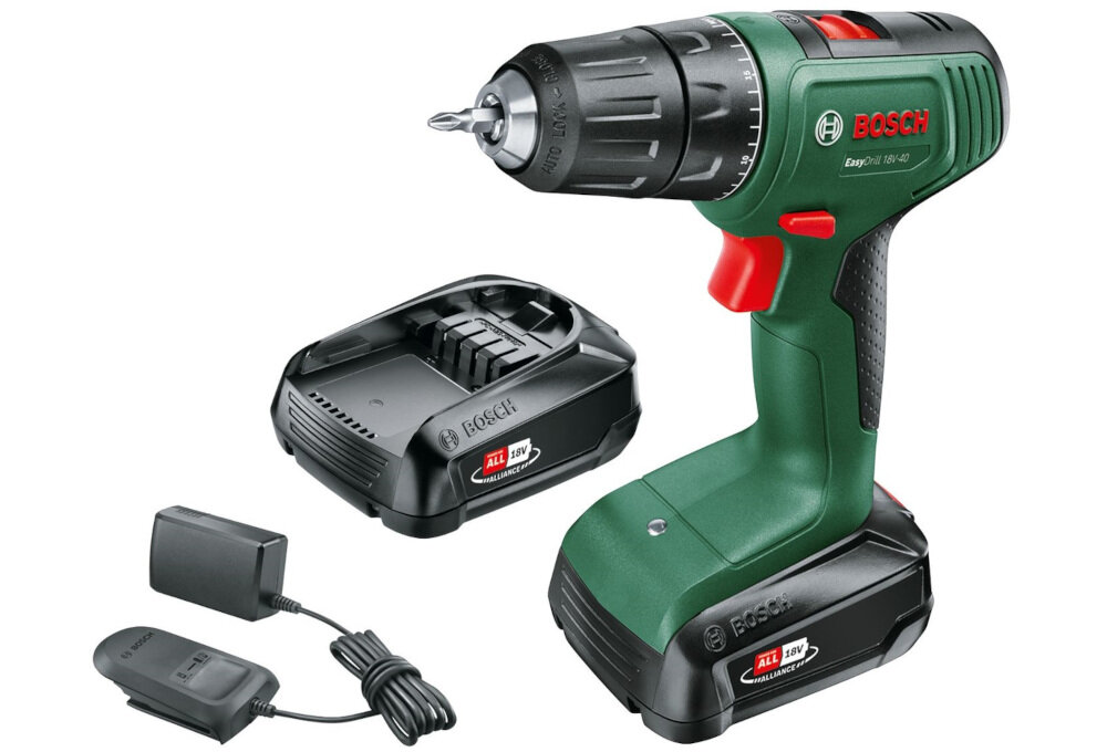Wkrętarka akumulatorowa BOSCH EasyDrill 18V-40 wydajny silnik