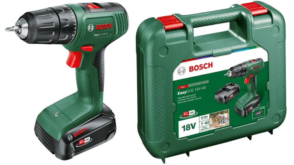 Wkrętarka akumulatorowa BOSCH EasyDrill 18V-40 do miekkich materialow