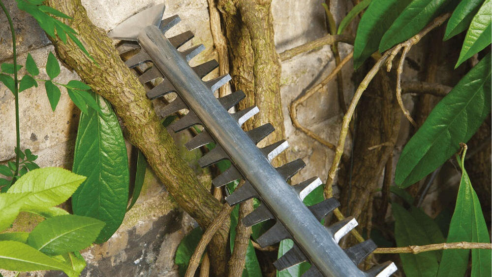 Nożyce do żywopłotu BOSCH AdvancedHedgeCut 65-28 060084A300 akumulatorowe - Niezawodne ostrza 