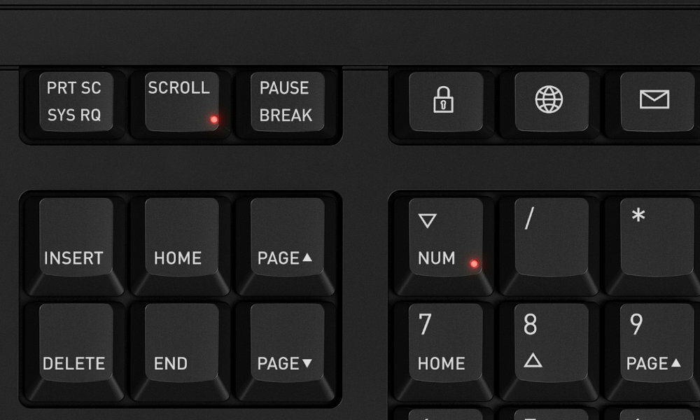 CHERRY Stream Czarny skos lewy