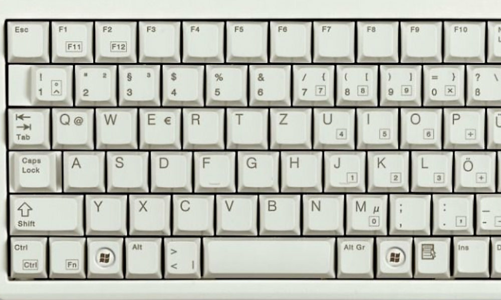CHERRY G84-4100 Compact Szary front