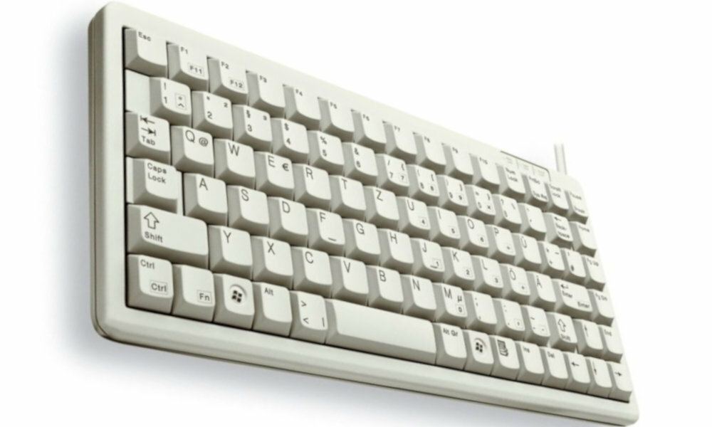 CHERRY G84-4100 Compact Szary skos prawy