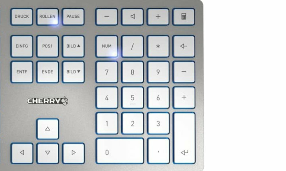 CHERRY KC 6000 Slim Szary front