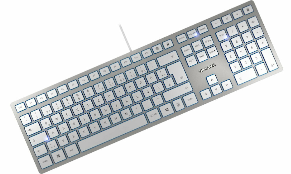 CHERRY KC 6000 Slim Szary ukos