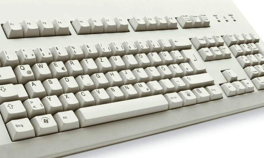 CHERRY G80-3000 MX Brown Szary skos lewy
