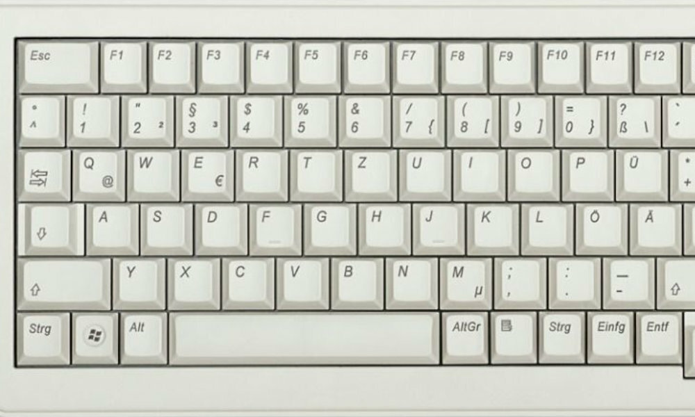 CHERRY G84-5200 Compact Biały front