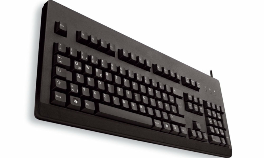 CHERRY G80-3000 MX Blue Czarny skos prawy