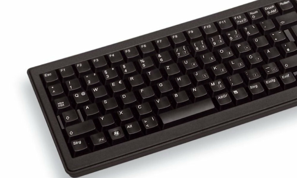 CHERRY G84-5400 XS Trackball Czarny skos lewy