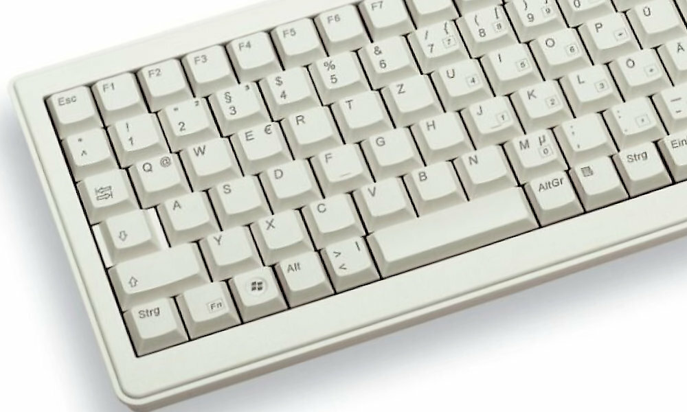 CHERRY G84-5500 XS Touchpad Szary skos lewy