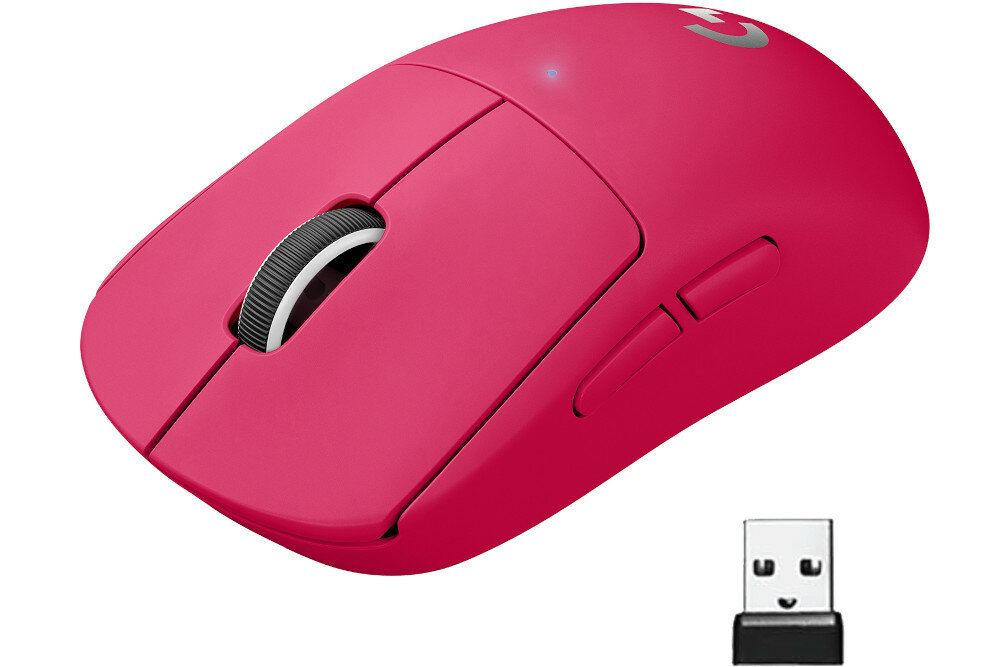 Mysz LOGITECH G Pro X Superlight Magenta zawartosc zestawu