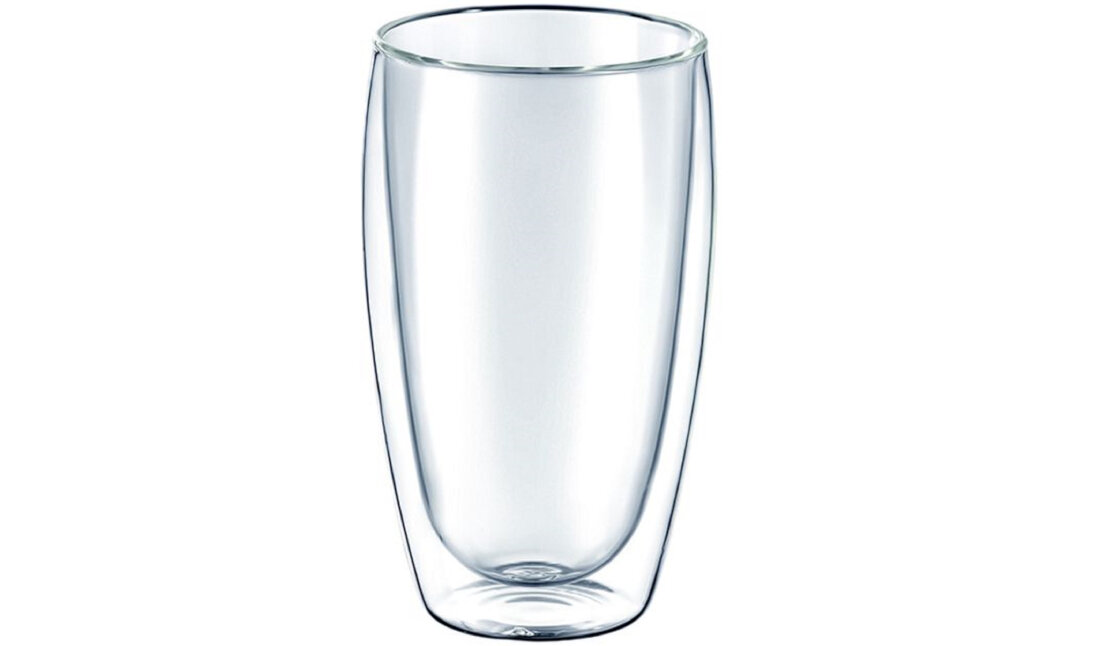 Zestaw szklanek termicznych AMBITION Mia 96852 450 ml (2 sztuki) latwe czyszczenie do goracych i zimnych napojow 