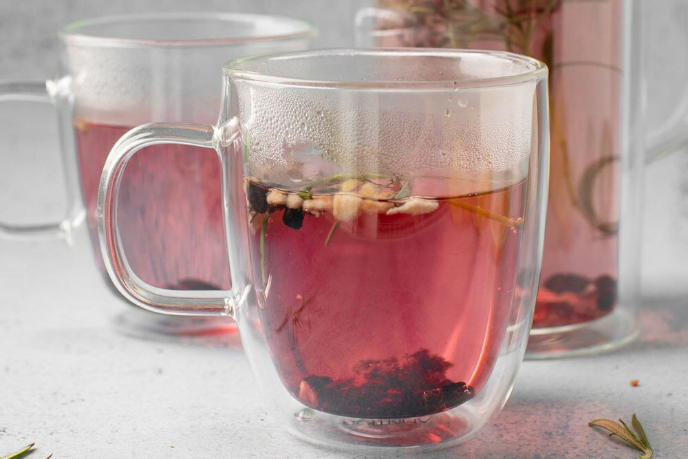 Zestaw szklanek termicznych AMBITION Mia 96855 350 ml (2 sztuki) podwojne scianki design wysoka jakosc pojemnosc