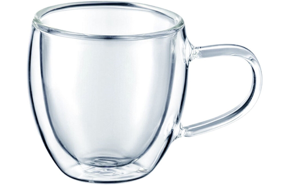 Zestaw szklanek termicznych AMBITION Mia 96858 250 ml (2 sztuki) latwe czyszczenie do goracych i zimnych napojow 